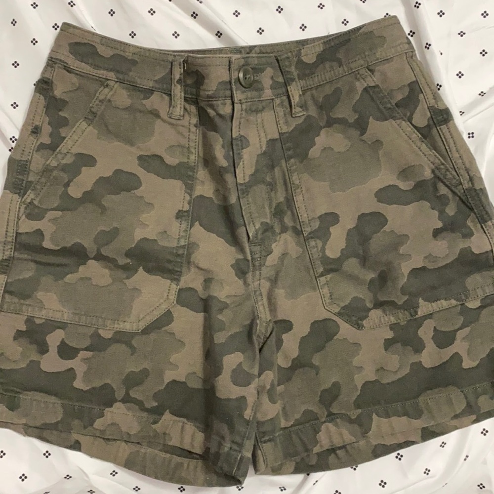 Jcrew Camo Shorts